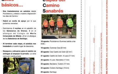 +INFO E INSCRIPCIÓN Camino de Santiago